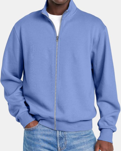 Men's Simple Everyday Stand Collar Zipper Jacket